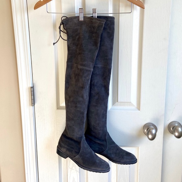 STUART WEITZMAN lowlander Grey Boots size 7 - Picture 2 of 15